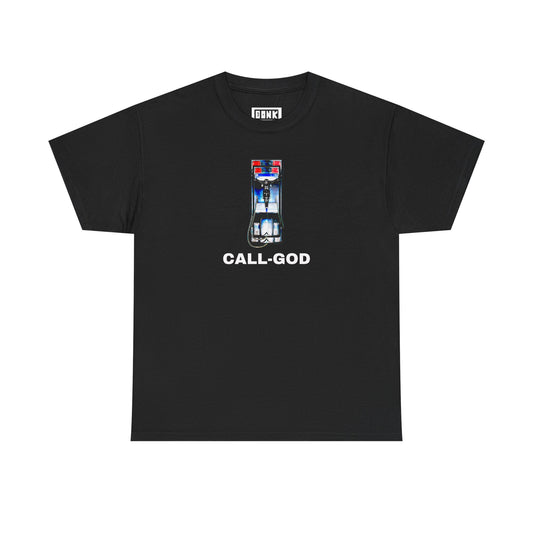 "CALL-GOD" Heavy Cotton Tee