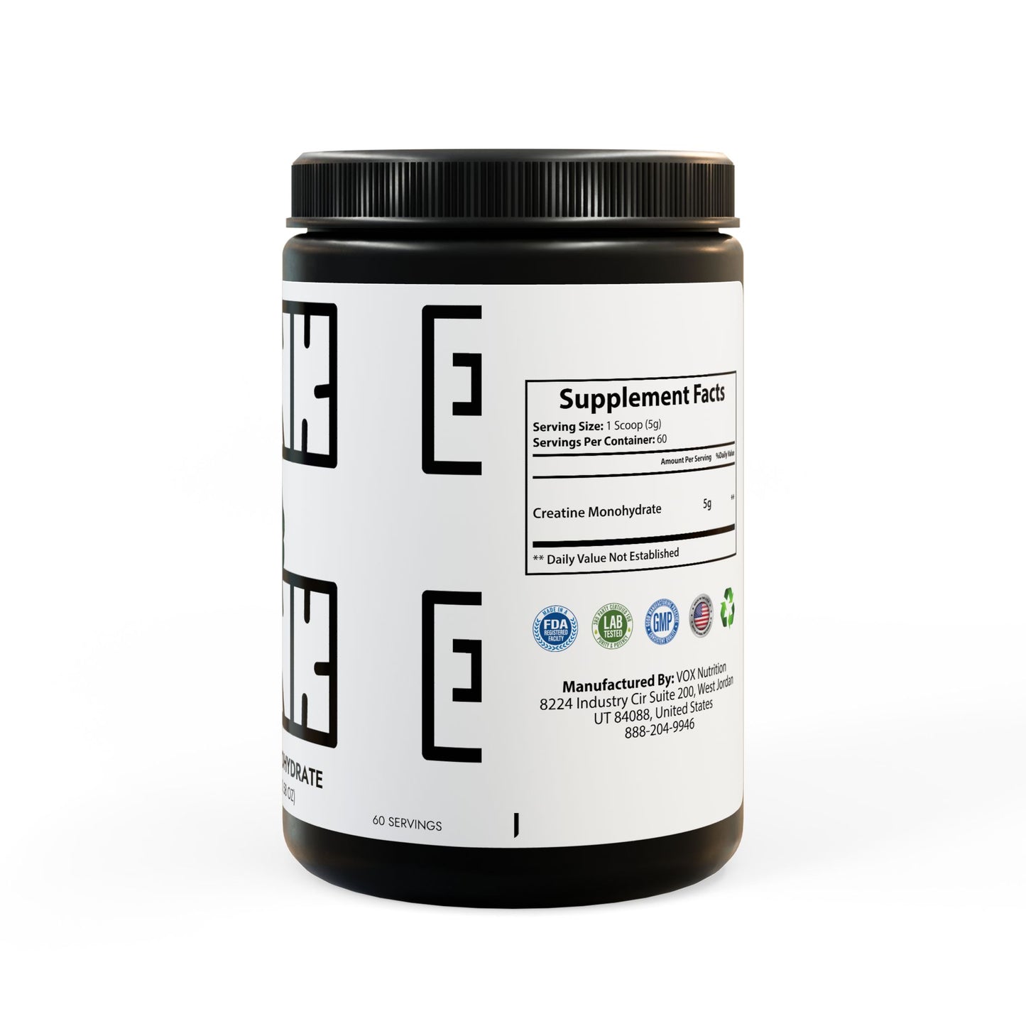 Creatine Monohydrate Supplement (300g, 10.58oz)