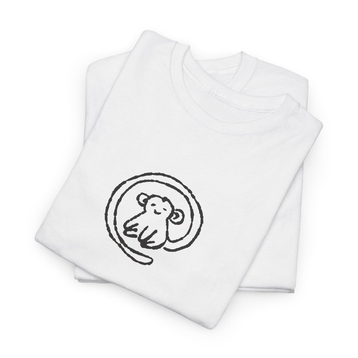"Monkeh" Heavy Cotton Tee